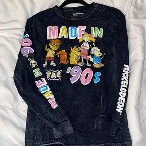 womens “made in the 90s” “nickelodeon” shirt